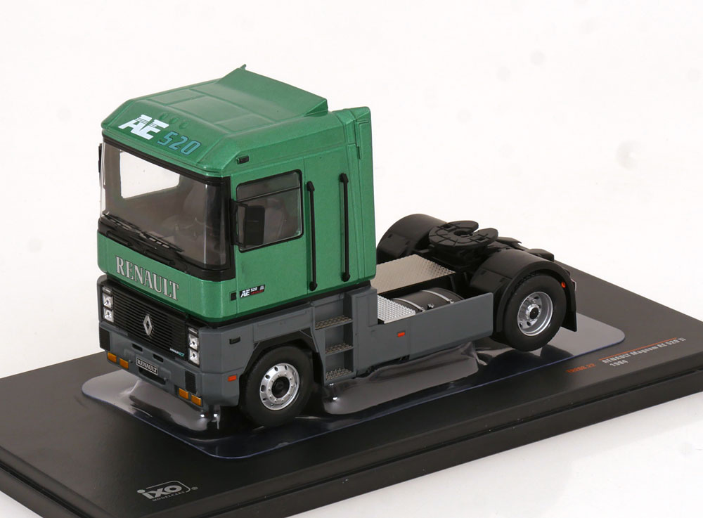 Renault Magnum AE 520 Ti 1994 Groen Metallic / Grijs 1-43 Ixo Models