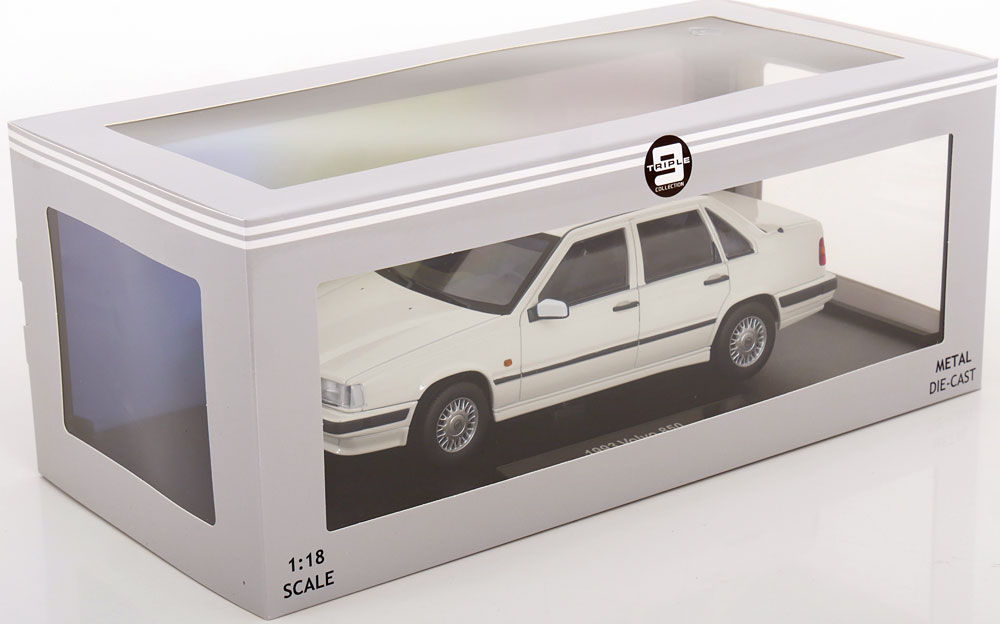 Volvo 850 Limousine 1993 Wit 1-18 Triple 9 Collection - Schuiten