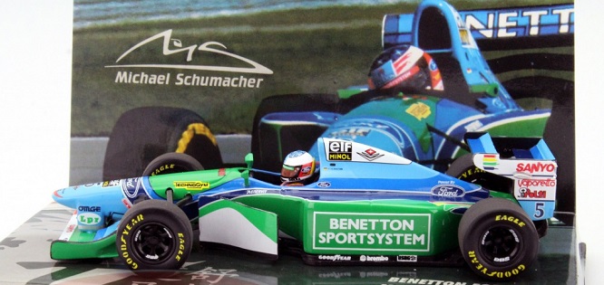 Benetton Ford #5 B194 World Champion 1994 Michael Schumacher 1-43