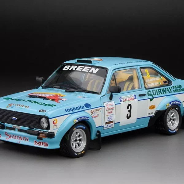 Ford Escort RS1800 #3 Winner West Wales Rally Spares Jaffa Stages 2015 C.Breen / V.Hennessey 1/18 Sun Star Limited 1999 Pieces