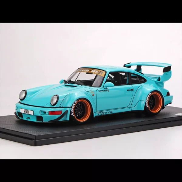 Porsche 911 RWB (964) Light Blue 1-18 Ignition Models
