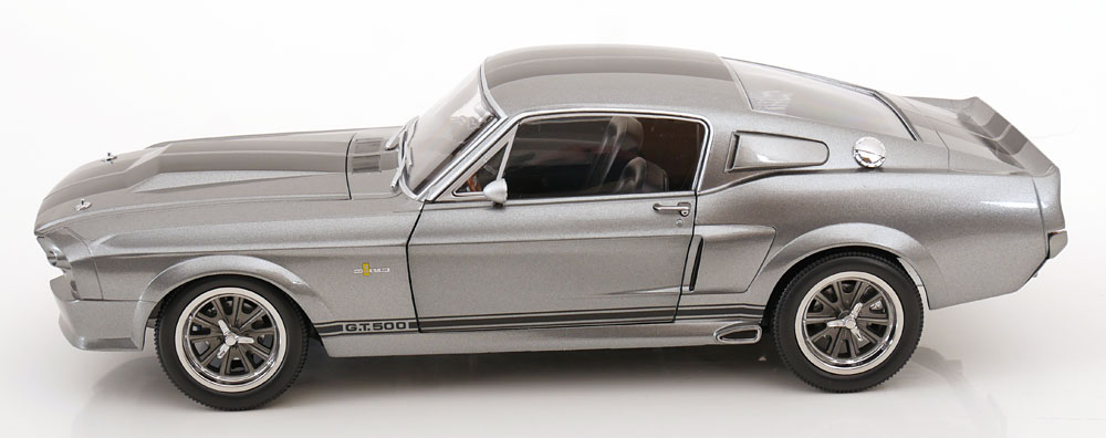 Ford Mustang Shelby GT500 1967 "Eleanor Gone in 60 Seconds" Grijs Metallic / Zwart 1-12 KK-Scale