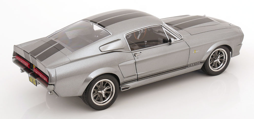 Ford Mustang Shelby GT500 1967 "Eleanor Gone in 60 Seconds" Grijs Metallic / Zwart 1-12 KK-Scale