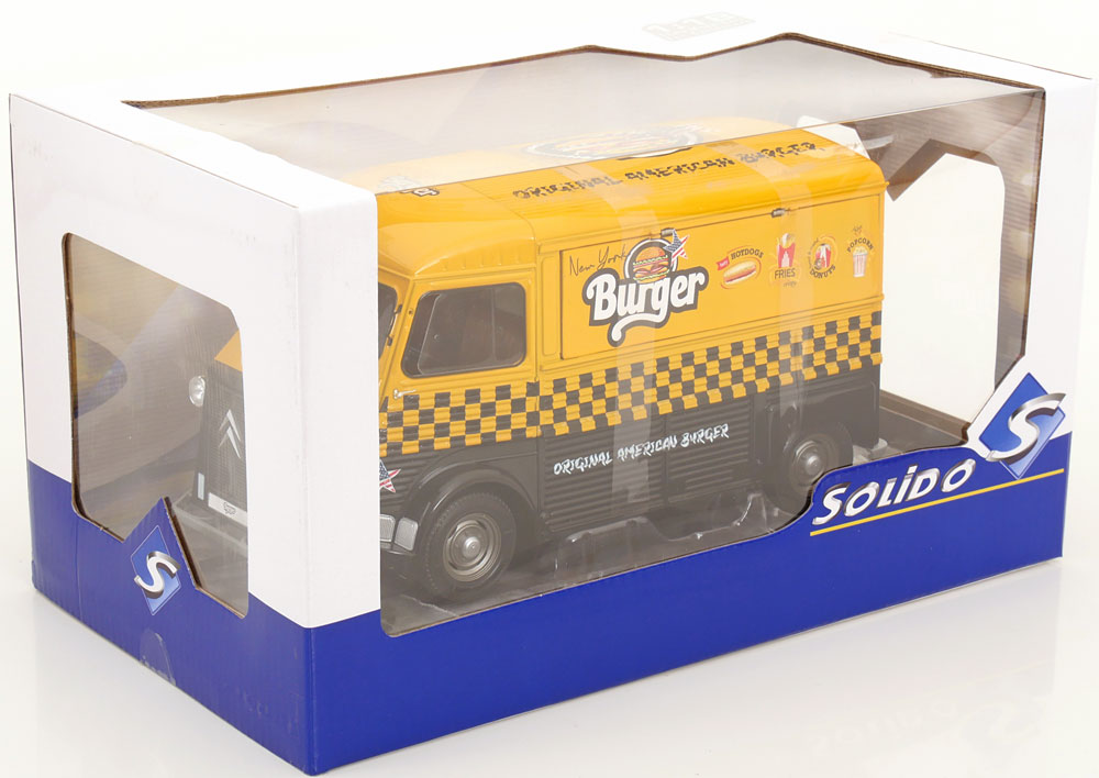 SOLIDO Citroën Type HY Civil Gris Métal 1/18 - S1850020