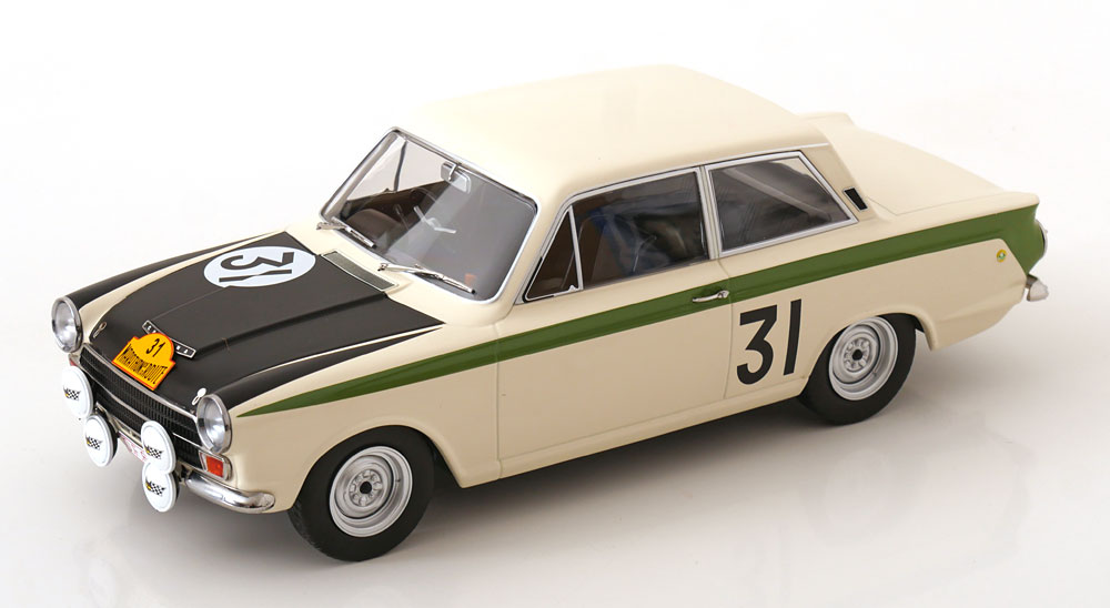 Ford Lotus Cortina No.31, Marathon de la Route 1966 Ickx/Staepelaere 1-18 MCG Models