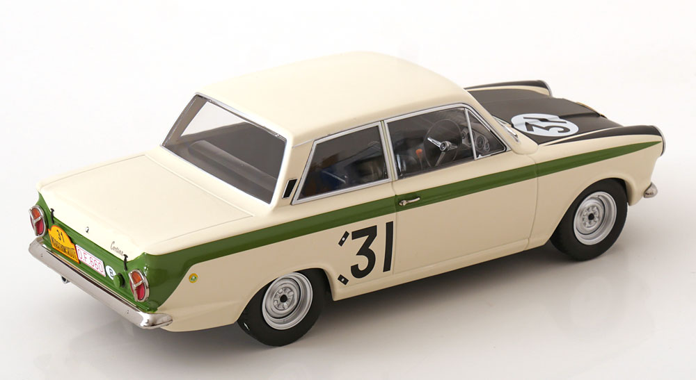 Ford Lotus Cortina No.31, Marathon de la Route 1966 Ickx/Staepelaere 1-18 MCG Models