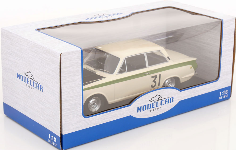 Ford Lotus Cortina No.31, Marathon de la Route 1966 Ickx/Staepelaere 1-18 MCG Models