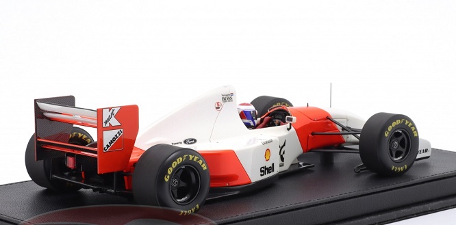 McLaren MP4/8 Test Silverstone F1 1993 Jos Verstappen ( Inkl.Vitrine) 1:18 GP Replicas Limited 100 Pieces