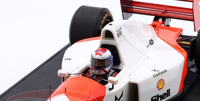 McLaren MP4/8 Test Silverstone F1 1993 Jos Verstappen ( Inkl.Vitrine) 1:18 GP Replicas Limited 100 Pieces