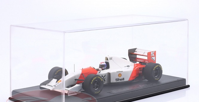 McLaren MP4/8 Test Silverstone F1 1993 Jos Verstappen ( Inkl.Vitrine) 1:18 GP Replicas Limited 100 Pieces