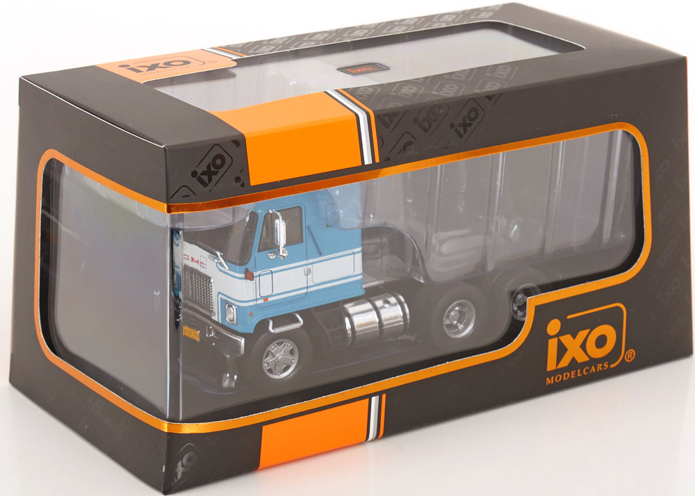 GMC Astro 95 1970 Blauw / Wit 1-43 Ixo Models