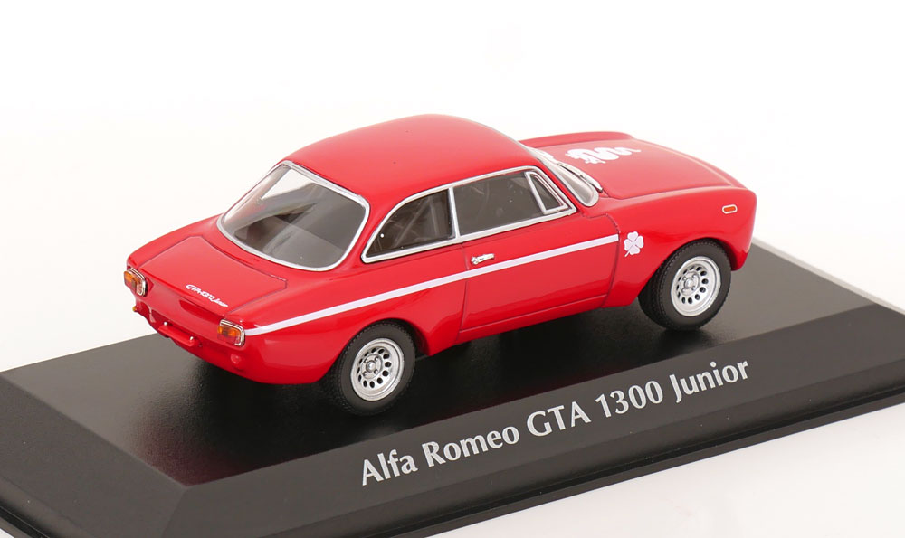 Alfa Romeo GTA 1300 Junior 1968 Rood 1-43 Maxichamps - Schuiten