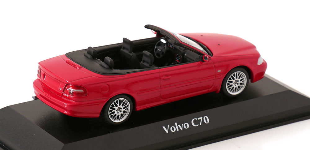 Volvo C70 Cabriolet Turquoise 1:43 430171731 MINICHAMPS diecast model