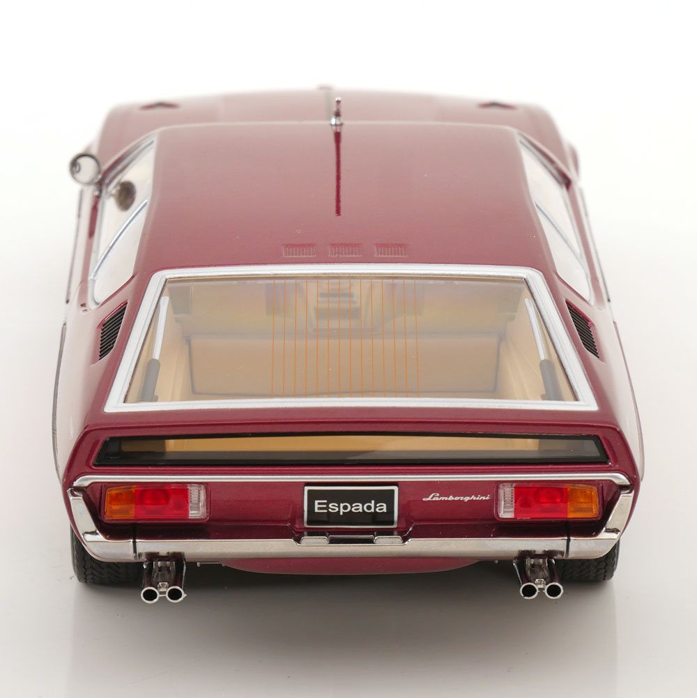 Lamborghini Espada S2 1970 Bordeaux Rood Metallic 1-18 KK-Scale