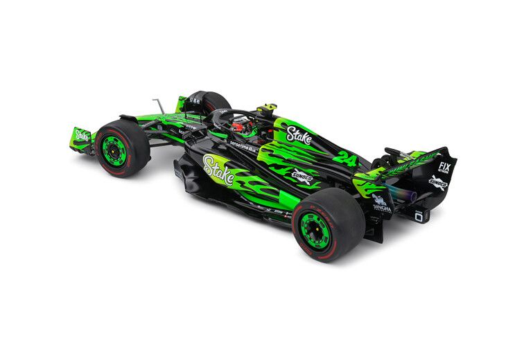Kick Sauber C44 F1 #24 Las Vegas GP 2024 Zhou Guanyu 1-18 Solido