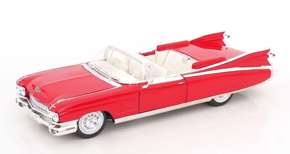 Cadillac Eldorado Biarritz 1959 Rood 1-18 Maisto