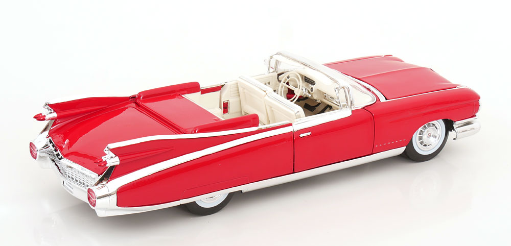 Cadillac Eldorado Biarritz 1959 Rood 1-18 Maisto