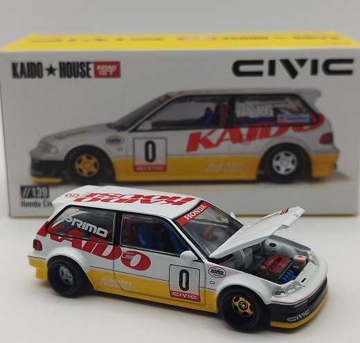 Honda Civic (EF) 1987 Kanjo V1 1-64 Kaido House Mini GT