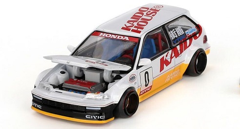Honda Civic (EF) 1987 Kanjo V1 1-64 Kaido House Mini GT