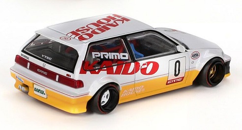Honda Civic (EF) 1987 Kanjo V1 1-64 Kaido House Mini GT