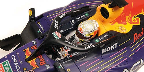 Oracle Red Bull Racing RB19 #1 F1 Winner Las Vegas GP 2023 World Champion Max Verstappen (Inkl.Vitrine) 1-12 Minichamps Limited 170 Pieces