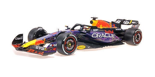 Oracle Red Bull Racing RB19 #1 F1 Winner Las Vegas GP 2023 World Champion Max Verstappen (Inkl.Vitrine) 1-12 Minichamps Limited 170 Pieces