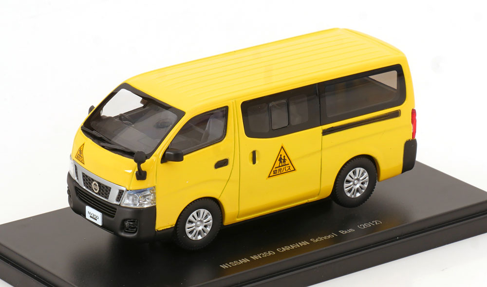 Nissan NV350 Caravan 2012 "School Bus" Geel 1-43 Ebbro