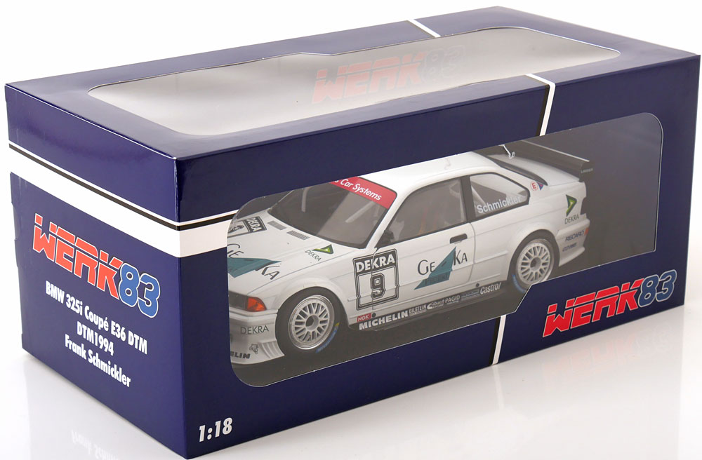 BMW 325i (E36) Coupe No.9, DTM 1994 F.Schmickler 1-18 Werk83