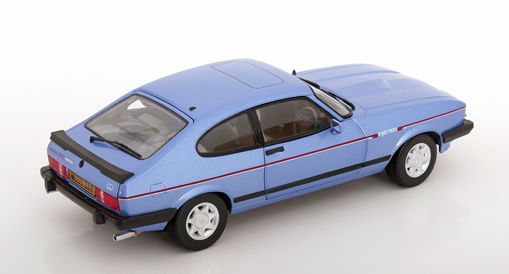 Ford Capri MK III 2.8 Injektion (RHD) 1984 Paris Blue Metallic 1-18 Norev