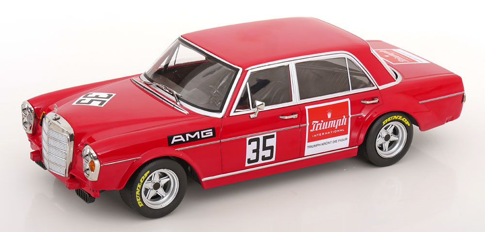Mercedes-Benz 300 SEL 6.8 No.35, Hockenheim 1971 H.Kelleners 1-18 Werk83