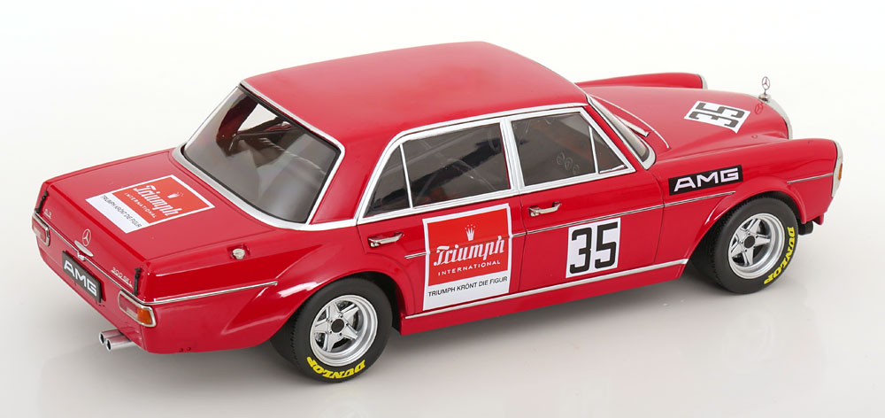 Mercedes-Benz 300 SEL 6.8 No.35, Hockenheim 1971 H.Kelleners 1-18 Werk83
