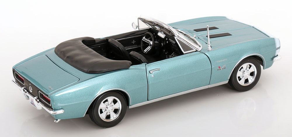 Chevrolet Camaro SS 396 Cabriolet 1967 Blauw Metallic 1-18 Maisto