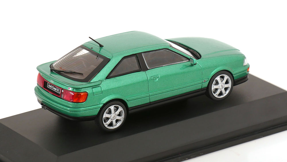 Audi Coupe S2 1994 Groen Metallic 1-43 Solido