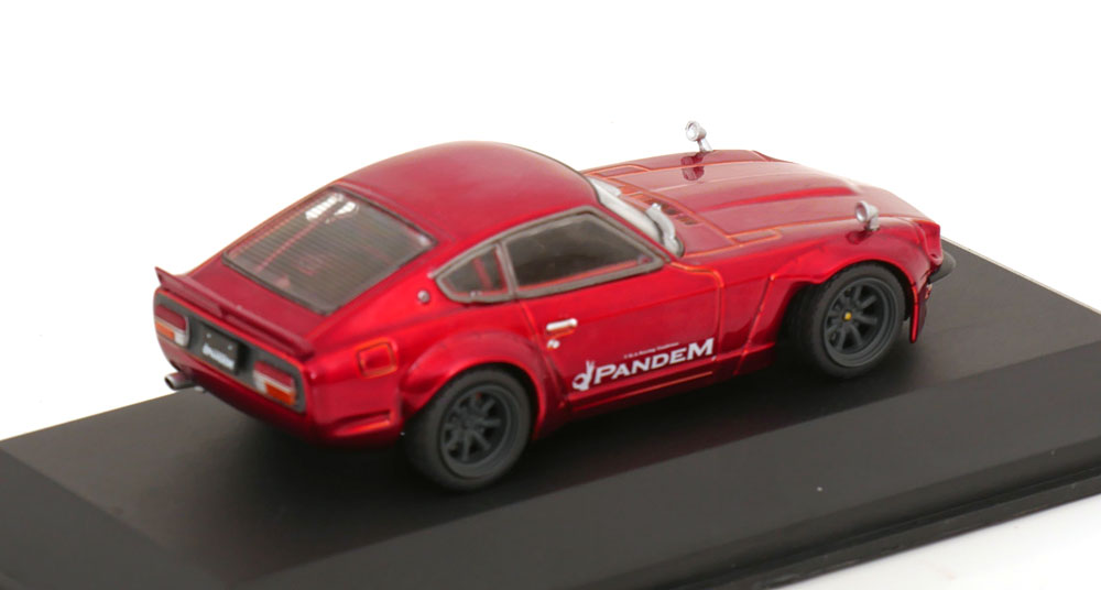 Datsun 240Z 1973 "Rocket Bunny" Rood Metallic 1-43 Solido