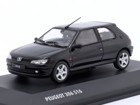 Peugeot 306 (S16) 1994 Onyx Black 1-43 Solido