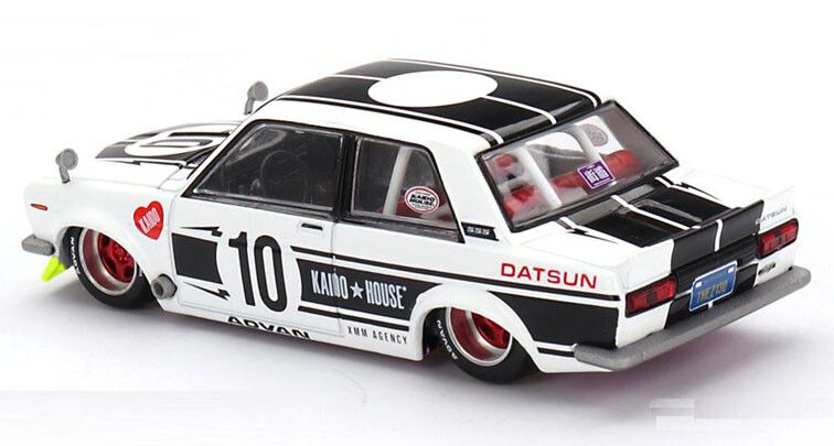 Datsun 510 1969 #10 "Street Team XMM" 1-64 Kaido House V1