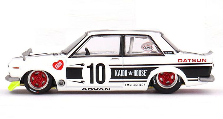 Datsun 510 1969 #10 "Street Team XMM" 1-64 Kaido House V1