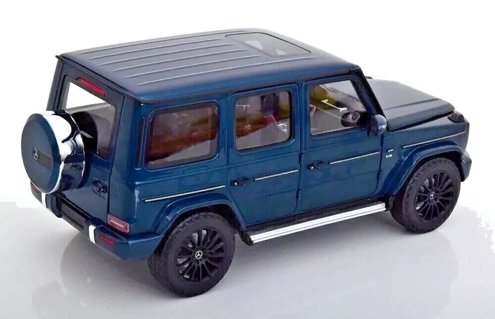Mercedes-Benz G Class (W463) 2020 Blue Metallic 1:18 Minichamps