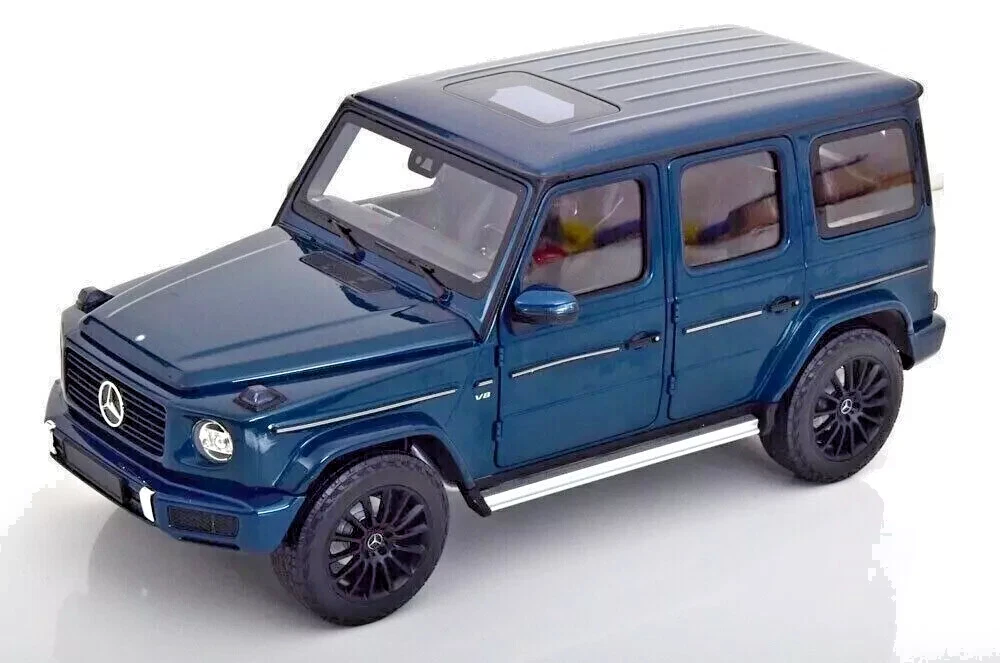 Mercedes-Benz G Class (W463) 2020 Blue Metallic 1:18 Minichamps