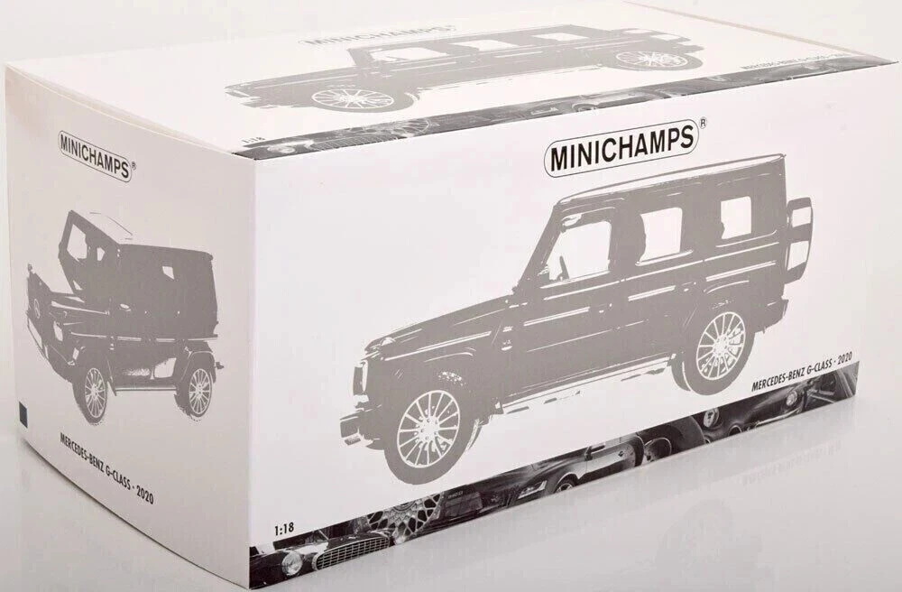 Mercedes-Benz G Class (W463) 2020 Blue Metallic 1:18 Minichamps