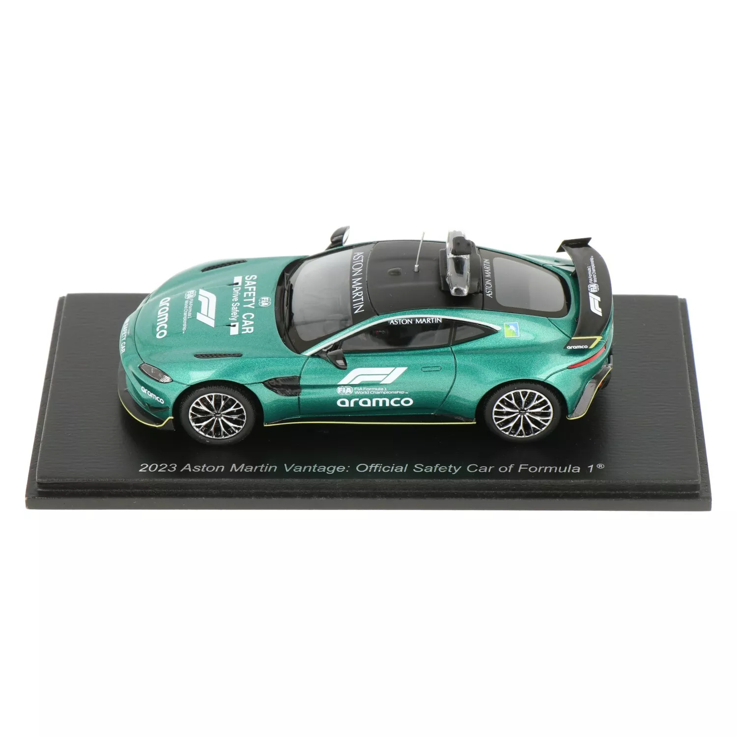 Aston Martin Vantage F1 2023 "Safety Car" Groen Metallic 1-43 Spark (Resin)