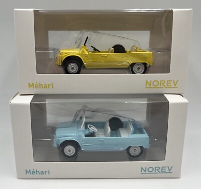 Citroen Mehari 1963 Geel 1-43 Norev Jet Car