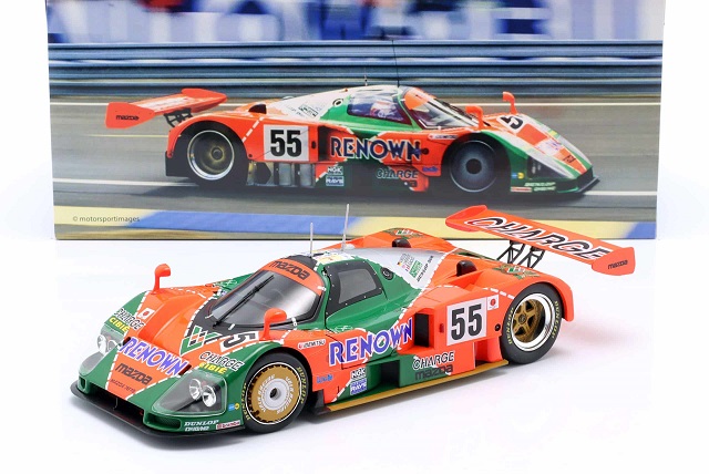 Mazda 787 B #55 Winner 24Hrs Le Mans 1991 Weidler/Herbert/Gachot 1-18 Werk83