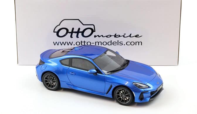 Subaru BRZ WR Coupe 2024 Blue Pearl Metallic 1:18 Ottomobile